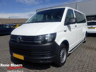 krockskadad bil bedrijf Volkswagen Transporter 2.0 TSI L2H1 150pk CNG-inbouw 2017/6