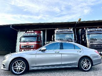 skadebil auto Mercedes S-klasse 500 4.7 V8 bi-turbo 455pk aut + F1 Amg Edition 1 - pano - alcantara hemel -  softclose - keyless - burmester - nightvision - memory v+a - sfeerverl 2013/10