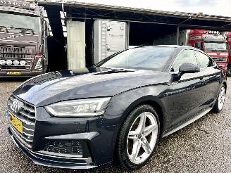 Audi A5 Sportback 2.0 TFSI 191pk aut + f1 MHEV S-line - nap - 1e eig - 3x s-line - alarm - nav - keyless - 18 inch - elektr klep picture 2