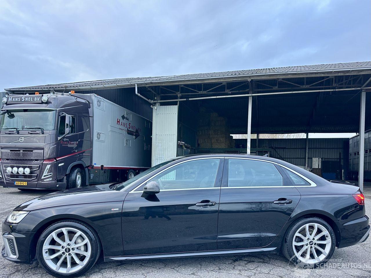 Audi A4 Gereserveerd Limousine 40 TFSI 205pk aut S-Edition - nap - 1e eig - facelift - 3x s-line - virtual - matrix led - navi - pdc - carplay