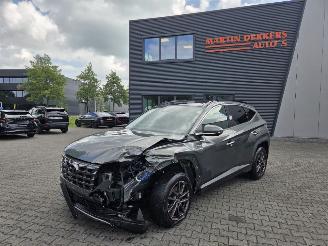 skadebil auto Hyundai Tucson 100kw HYBR-DIESEL / LEER / PANO / AUTOM / 49 DKM 2021/2