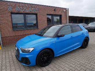 krockskadad bil auto Audi A1 30 TFSI S-LINE HALF LEER VIRTUAL COCKPIT LED 2021/6