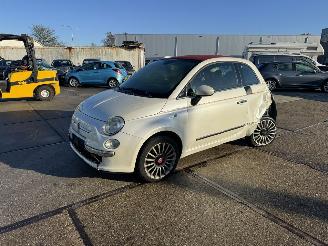 Vaurioauto  passenger cars Fiat 500C 0.9 TwinAir Lounce 2011/3