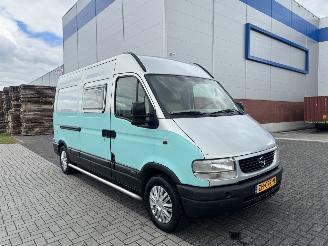 krockskadad bil camper Opel  Movano 2.2 DTI  BUSCAMPER 2001/10