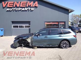 Uttjänta bilar auto BMW 3-serie 3 serie Touring (G21), Combi, 2019 318d 2.0 TwinPower Turbo 16V Mild Hybrid 2022