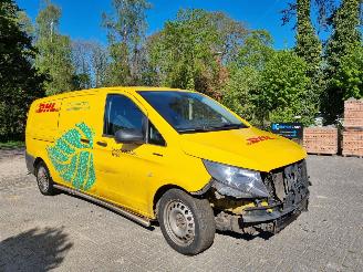 damaged passenger cars Mercedes Vito Evito 66Kwh Extra Lang 2021/10