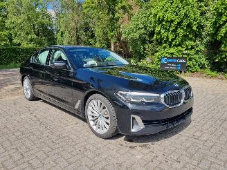 uszkodzony samochody osobowe BMW 5-serie 520d Aut 140KW Limo Navi Leder Stoelverw. 2023/5