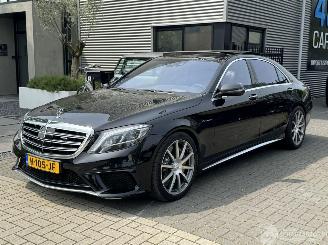 škoda osobní automobily Mercedes S-klasse S63 AMG V8 BI-TURBO 4-MATIC / FULL OPTIONS 2015/12