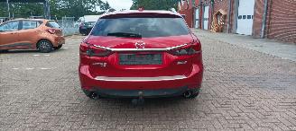 Mazda 6 2.2-diesel 175pk 4x4 Automaat Full-Led Full-Leder Memory Navi Head-up Blindspot systeem Bose-sound Climatecontrol CruiseControl radar Stoelverwarming Lichtautomaat Privacyglas keyless Entry trekhaak Parkeersensoren 19-inch mazda velgen picture 6