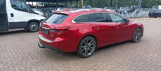 Mazda 6 2.2-diesel 175pk 4x4 Automaat Full-Led Full-Leder Memory Navi Head-up Blindspot systeem Bose-sound Climatecontrol CruiseControl radar Stoelverwarming Lichtautomaat Privacyglas keyless Entry trekhaak Parkeersensoren 19-inch mazda velgen picture 8