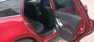 Mazda 6 2.2-diesel 175pk 4x4 Automaat Full-Led Full-Leder Memory Navi Head-up Blindspot systeem Bose-sound Climatecontrol CruiseControl radar Stoelverwarming Lichtautomaat Privacyglas keyless Entry trekhaak Parkeersensoren 19-inch mazda velgen picture 23