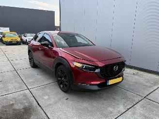 Voiture accidenté Mazda CX-30 2.5 e-SkyActiv-G M Hybrid Nagisa-LEDER-CAMERA-NAVI-HUD 2025/9