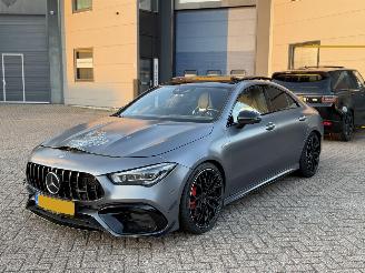 uszkodzony samochody osobowe Mercedes Cla-klasse 45S AMG 4Matic 421Pk Pano 360Camera Burnmester Memory Head-Up 2022/7