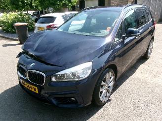 Coche accidentado BMW 2-serie 218 DIESEL GRAN TOURER 7P EXECUTIVE AUTOMAAT 2016/2