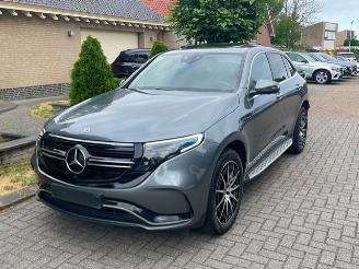 krockskadad bil auto Mercedes EQC 400 4MATIC AMG LINE BURMESTER LED 360 NAVI CAMERA 2020/10