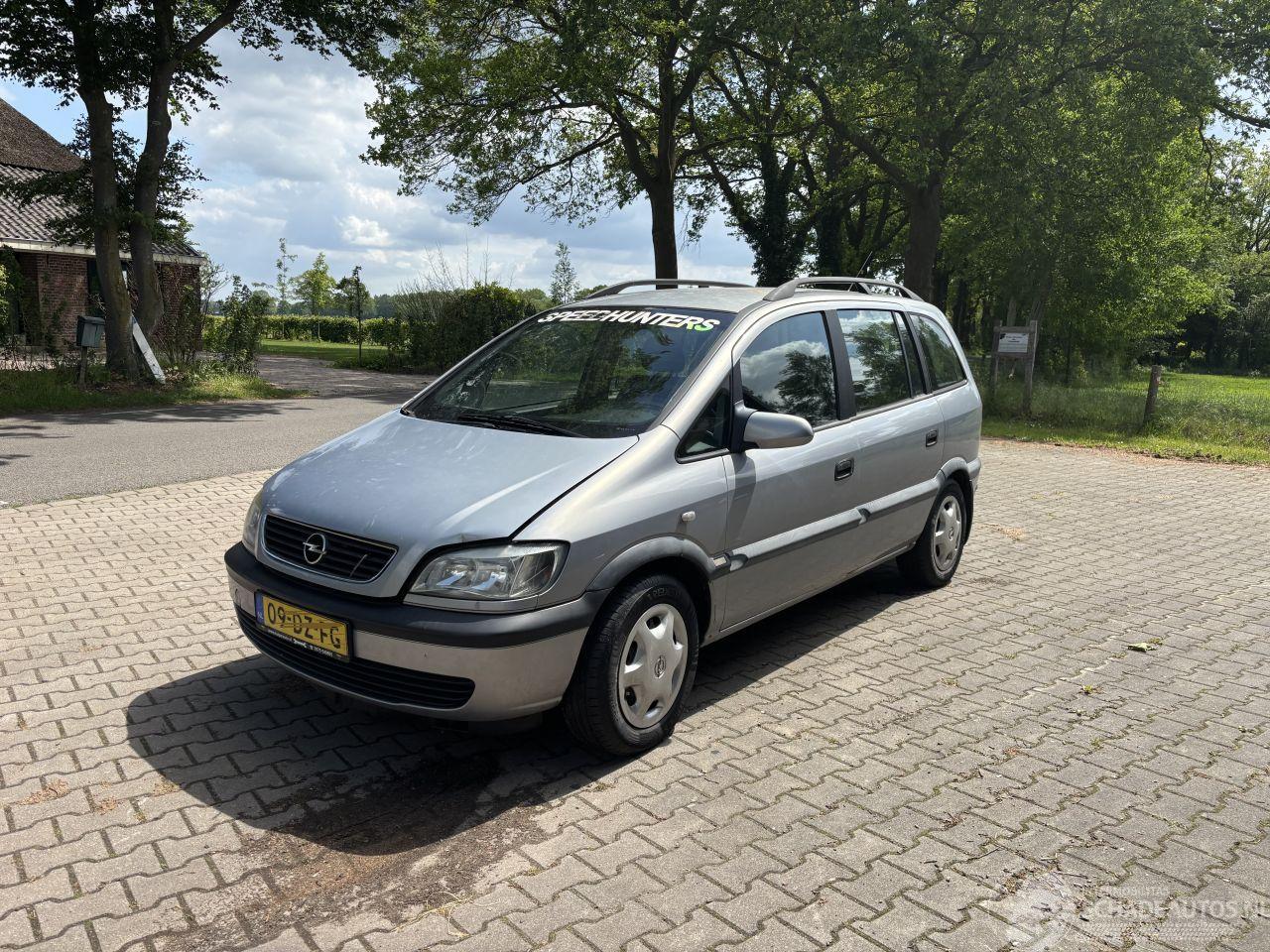 Opel Zafira 1.6 Benzine 7 Persoons B.J 2000 sloop/loop