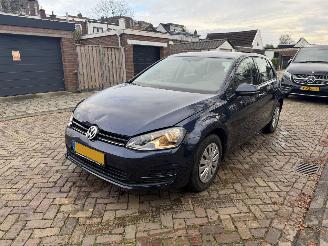 krockskadad bil auto Volkswagen Golf 1.6 TDI AUTOMAAT NAP!!! 2013/1