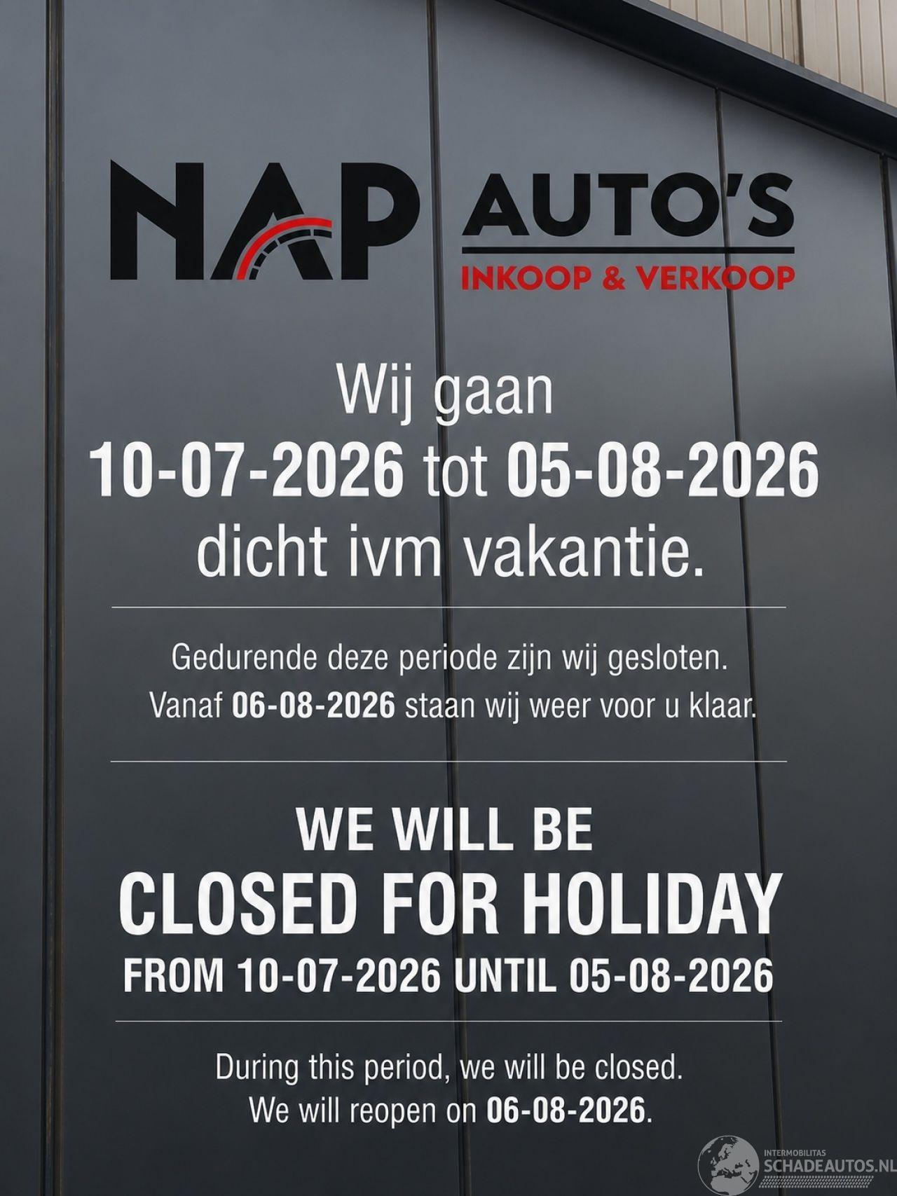 Audi  Gesloten VAKANTIE!