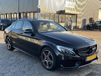 krockskadad bil auto Mercedes C-klasse AMG 43 4MATIC 367PK 4X4 2016/11