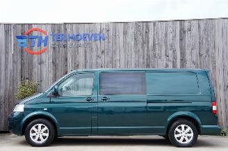 Coche accidentado Volkswagen Transporter T5 2.5 TDi Lang Dubbele Cabine Airco Cruise 128KW Euro 4 2004/5