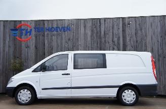 krockskadad bil bedrijf Mercedes Vito 109 CDi Extralang 6-Persoons Dubbele Cabine Trekhaak 70KW Euro 4 2008/2