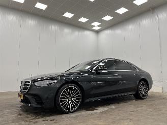 Voiture accidenté Mercedes S-klasse 580 4Matic Lang AMG Panoramadak 2022/10