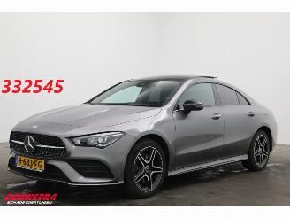Schadeauto Mercedes Cla-klasse 250 e AMG Line Pano LED Leder Navi Camera SHZ PDC 2022/8