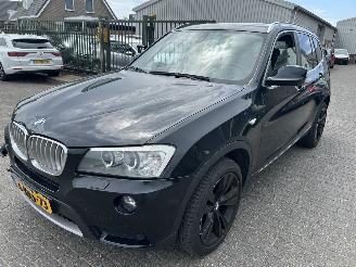 skadebil auto BMW X3 xDrive  3.5i  Automaat 2011/4