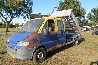Purkuautot passenger cars Fiat Ducato 2.5 DIESEL DUBBELE CABINE OPEN LAADBAK KIPPER !!!! 2001/4