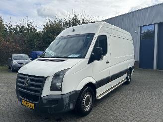skadebil auto Volkswagen Crafter KOELWAGEN / FRIGO, 35 BESTEL L2 H2 100 KW AUT EURO5 2010/12