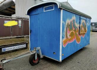 danneggiata altro Overige  De Meeuw schaftkeet / schaftwagen / pipowagen 2006/1