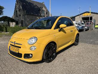 skadebil auto Fiat 500 0.9 TwinAir Turbo 500S SPORT UITVOERING, AIRCO 2014/3