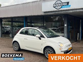 skadebil auto Fiat 500C 1.2 Rock Interscope Airco PDC 2010/4