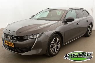 krockskadad bil auto Peugeot 508 1.2 PureTech Automaat Digi Dash Navi Clima Allure Pack Business 2022/8